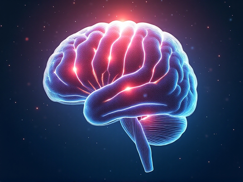 An artistic representation of brain waves transitioning from high-frequency beta waves to low-frequency theta waves, symbolizing the shift from stress to relaxation during sensory deprivation.